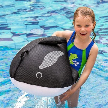 19400 zwemdier orca zwart wit