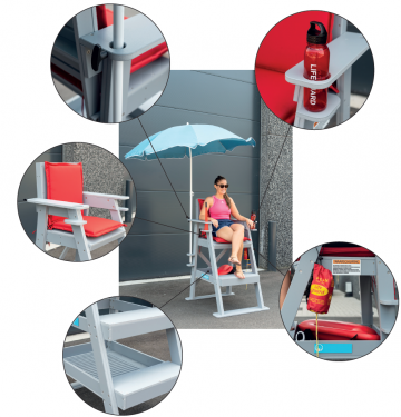 32061 badmeesterstoel tech verschillende hoogtes