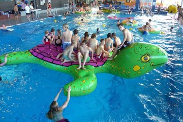 79826 schildpad opblaasbaar speeltoestel