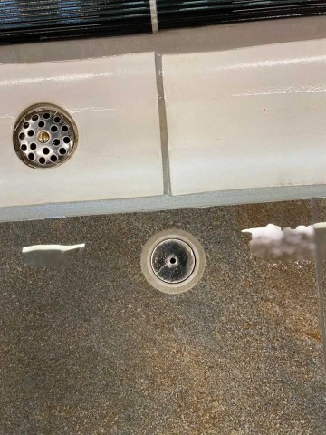 80320 vloerpot rvs met bus