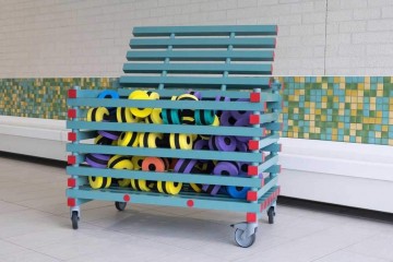 81101s materiaalwagen deksel inclusief slot