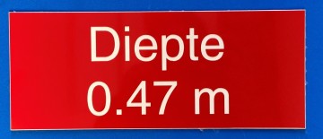 83214 bordje op maat