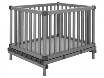 Baby omkleedtafel grijs