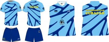 Clubkleding delfina poncho korte broek t shirt