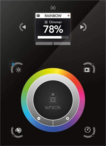 Colorcomposer500 controller voor rgbw led verlichting