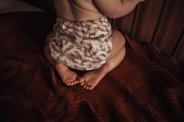 Duurzame zwemluier twiggy achter 0