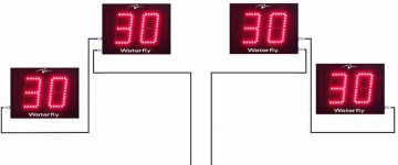 Schotklokken vrijstaand wandmontage